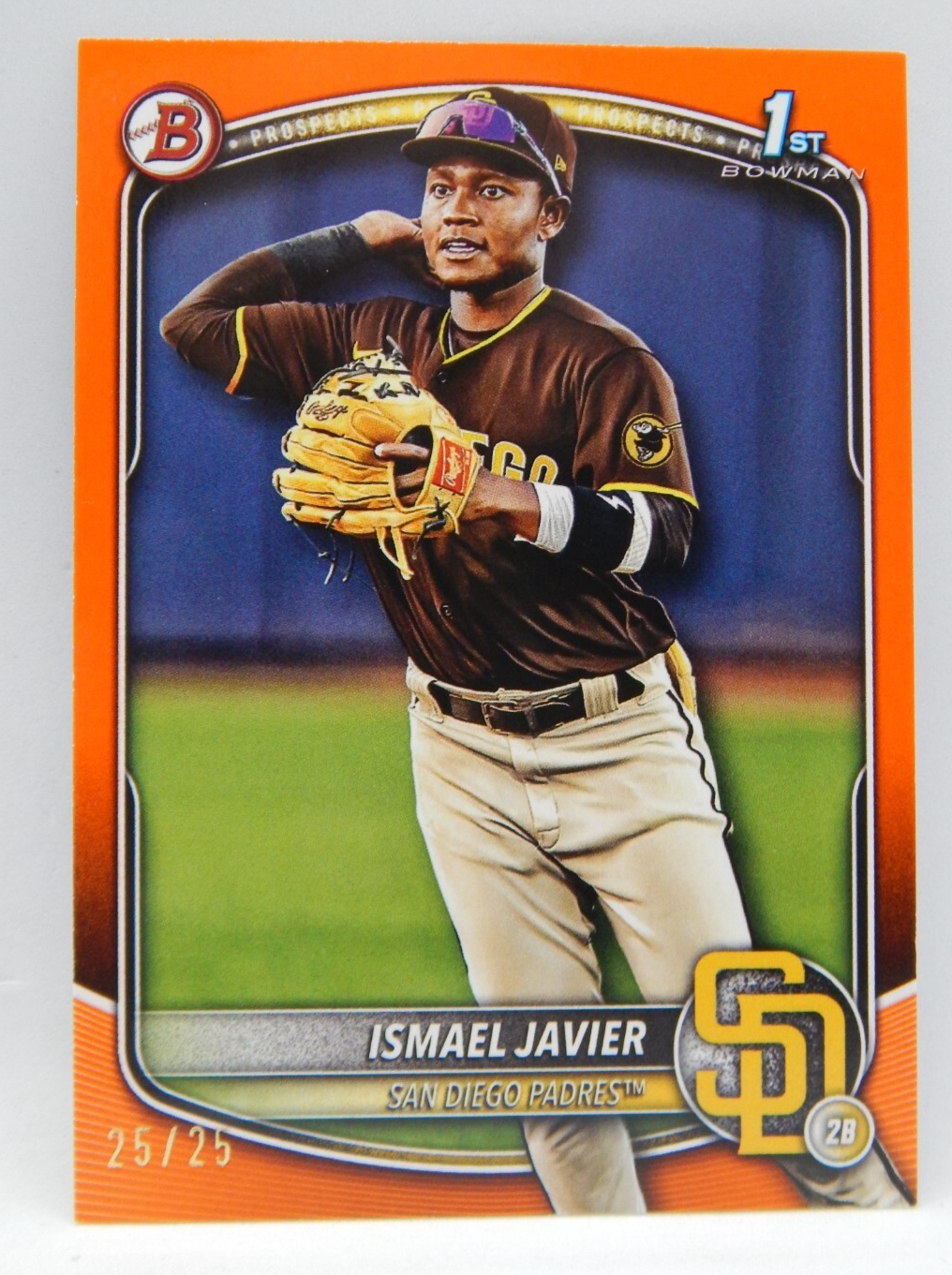 2025 Bowman Baseball - 1st Bowman Orange /25 SD Padres BP-52