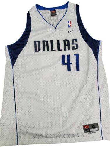 Men's Dallas Mavericks Dirk Nowitzki Nike White Replica Swingman Jersey - Association Edition
