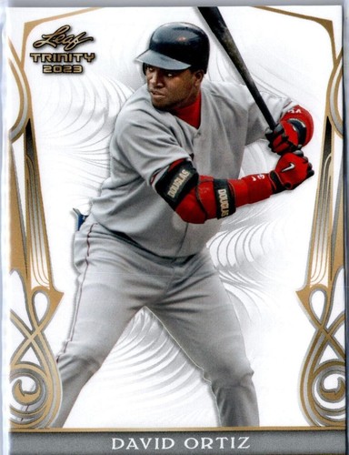 2023 Leaf Trinity Mega Box - David Ortiz #15