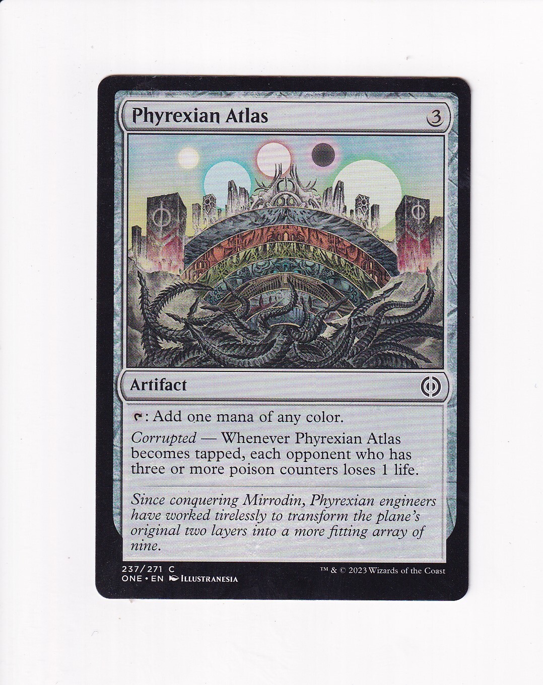 偉大なる統一者、アトラクサ Phyrexia サイン入り アートプリント MTG ミントモール / MINT GAMES MTG(東日本橋) / 【ONE】【ENG