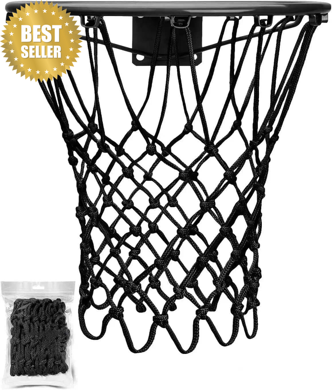 Heavy-Duty Basketball Net Outdoor, Standard Basketball Net Replacement, All-Weat