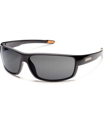 SUNCLOUD ''Voucher'' Polarized Unisex Sunglasses BLACK/PLR GRAY | $54.95