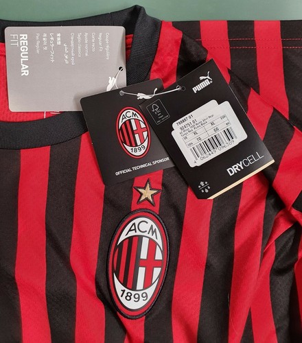 Ac Milan Puma Home Shirt Repl Milano Fly Emirates XL T-Shirt Piatek Piątek 19