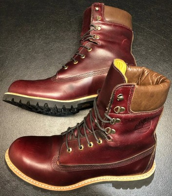oxblood timberland boots
