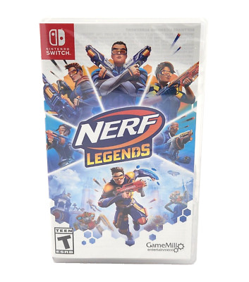 Brand New! Nerf Legends - Nintendo Switch - 2021 - Brand New Sealed US Ver.