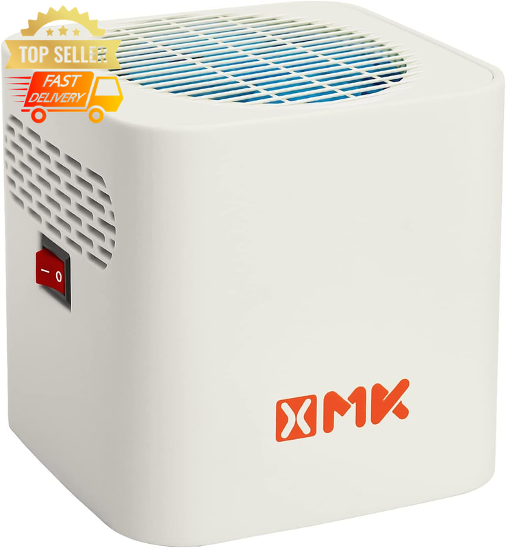 RV Refrigerator Fan 3000 RPM w/Switch - 12V Cooling, Durable, Beige, Quiet