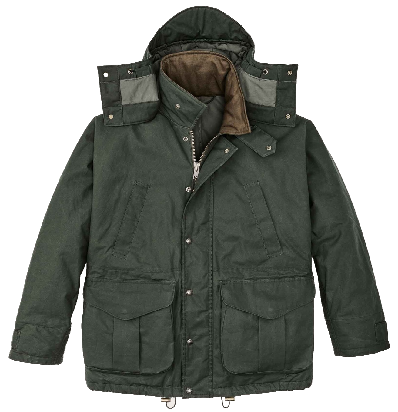 FILSON ITALY FORESTRY WARDEN PARKA フィルソン FILSON All Season Mens XL Waxed Raiwn Coat/Jacket/Parka Root