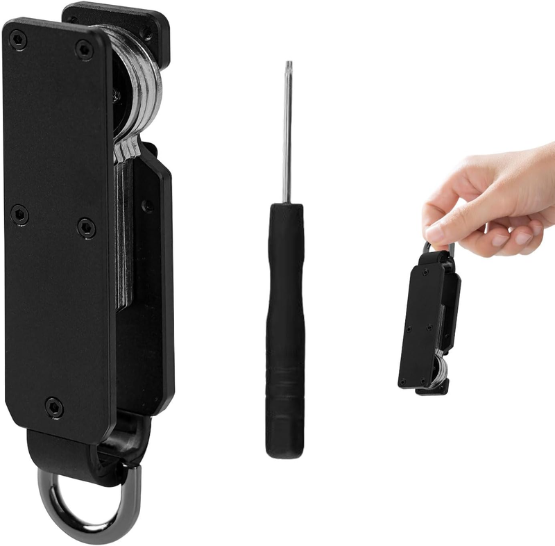 Key Organiser, Key Holder, Keyring, Includes a Small Screwdriver, Keychain Secur