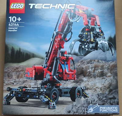LEGO TECHNIC: Material Handler (42144) Building Kit 835 Pcs Set