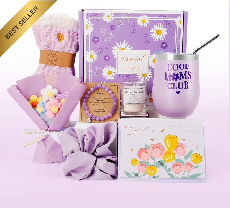 Gifts for Mom, Mothers Day Birthday Valentine Day Gifts Basket Christmas Ideas f