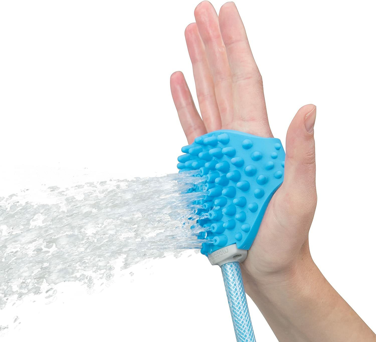 Aquapaw Outil de bain pour animaux domestiques | Pulvérisateur et récureur en