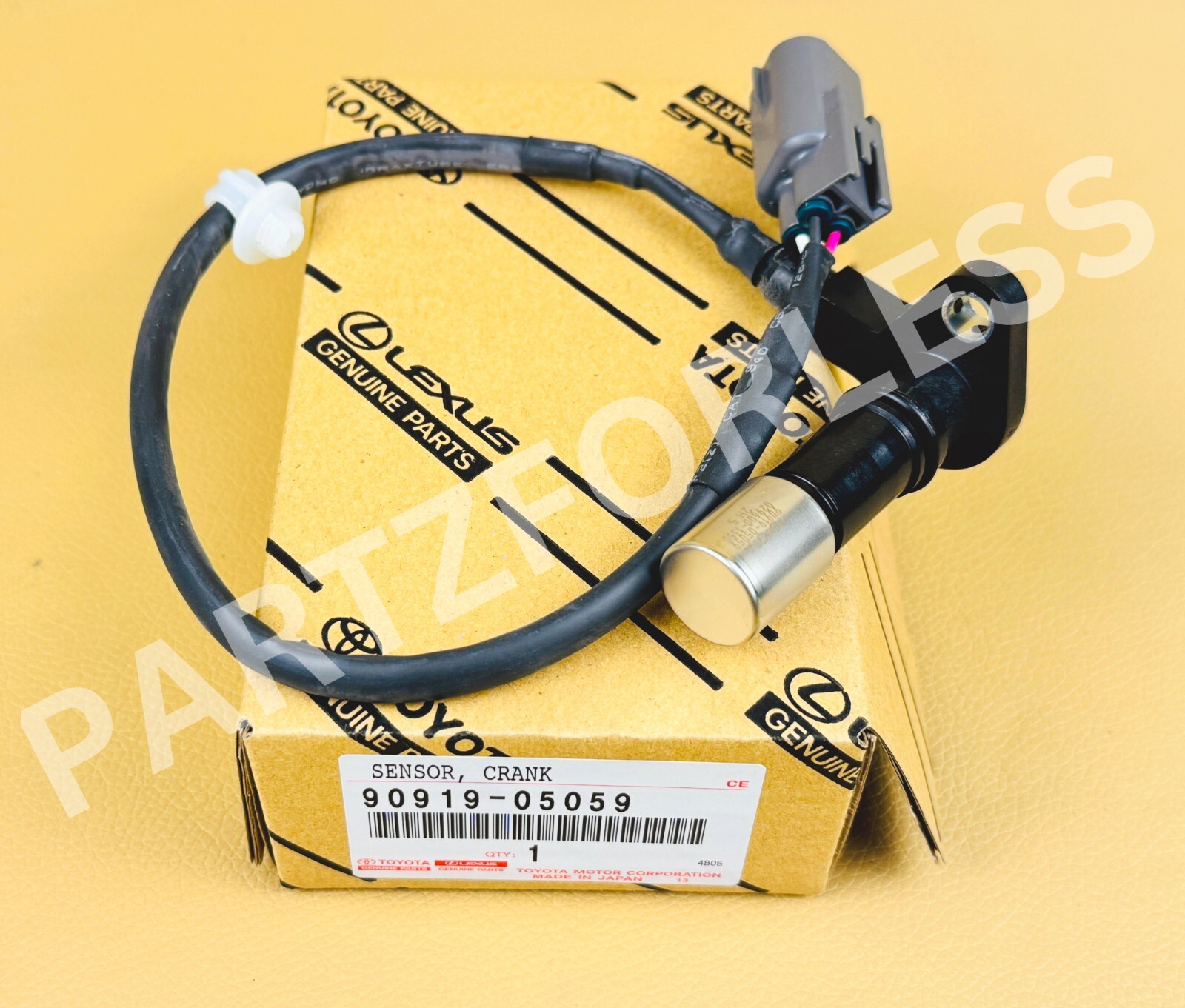 90919-05059 TOYOTA GENUINE SENSOR, CRANK POSITION 9091905059 NEW