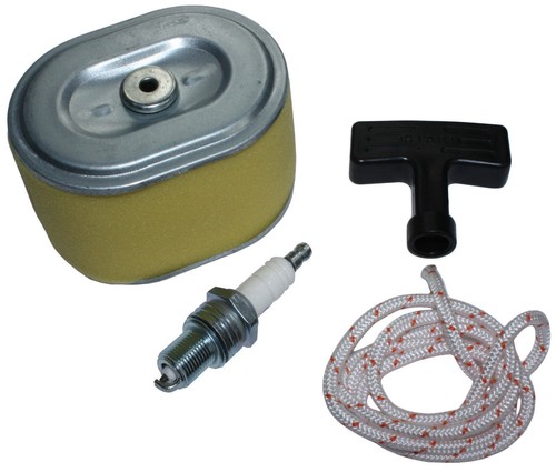 Honda Rasenmäher Ersatzräder Set - 4-teilig Mit 20cm Metall/Kunststoff Rädern Für HR214, HRU214, HRU215 Modelle