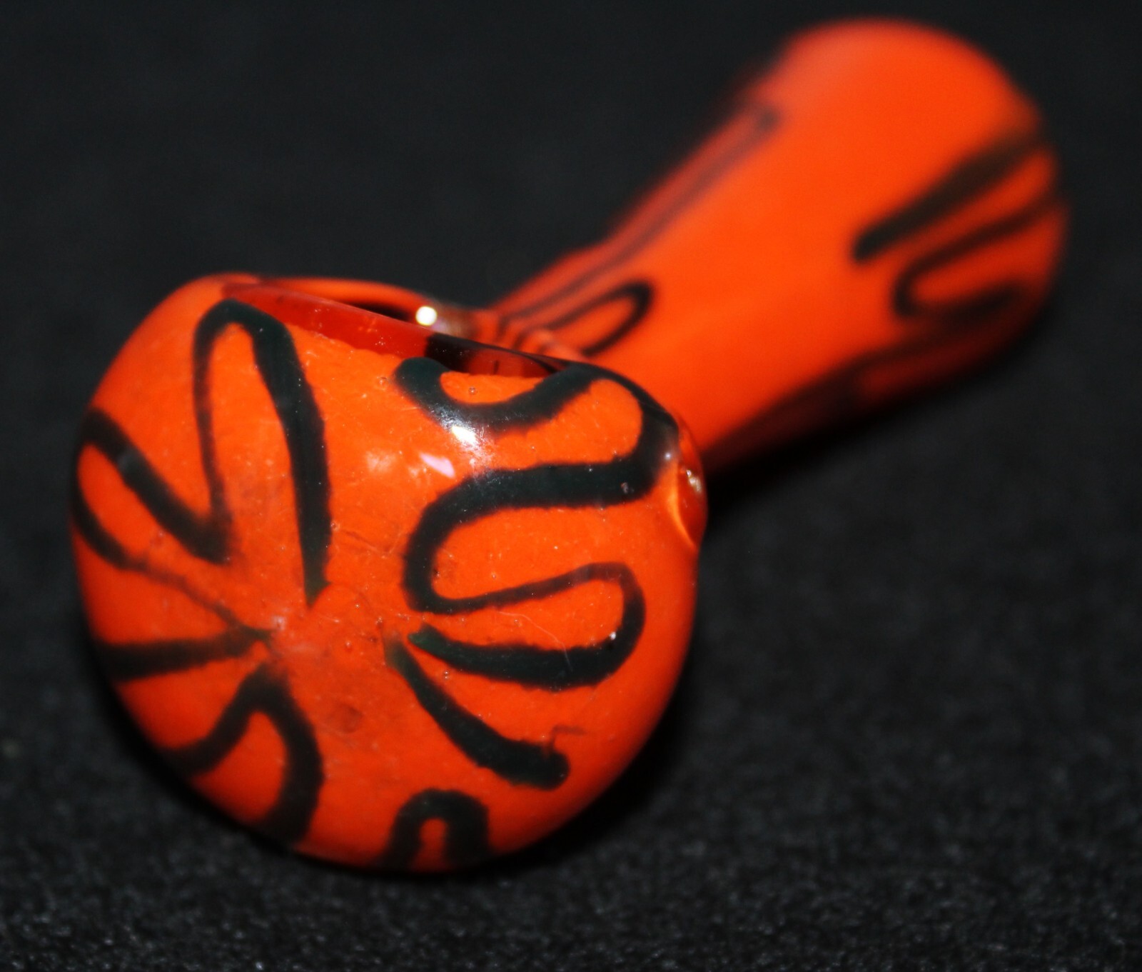 4" TIGGER GLASS Tobacco Smoking glass Pipe Bowl THICK glass Pipes