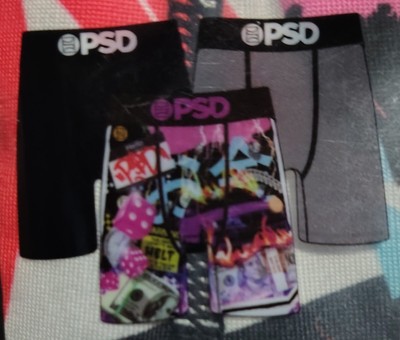 PSD 3 Pack Premium Boxer Briefs Core Standard Men's X-LARGE (40-42)