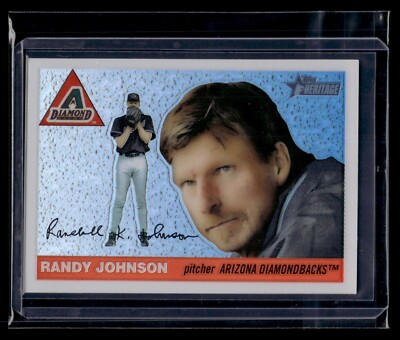2004 Topps Heritage Chrome Refractor #THC43 Randy Johnson 503/555 Diamondbacks