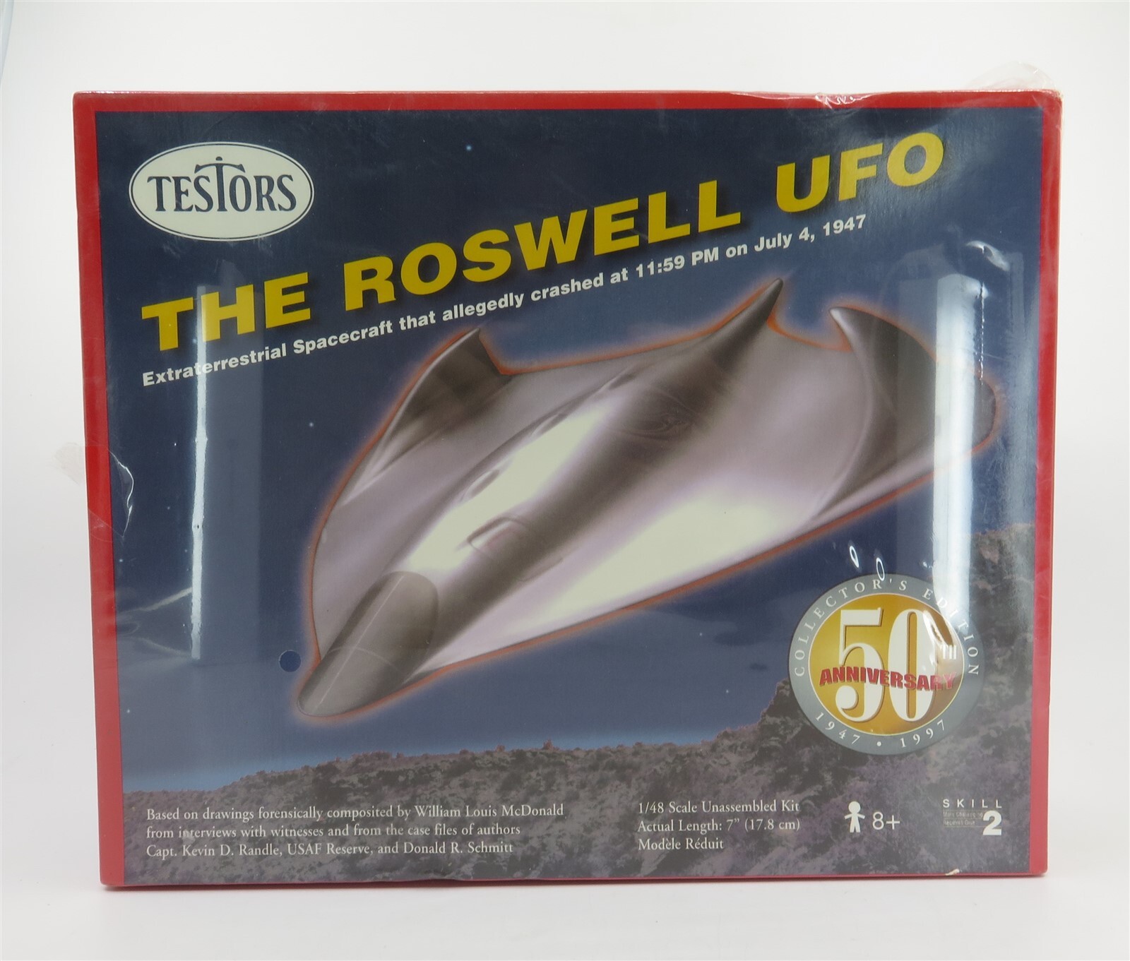 オンライン卸売 1/48 ロズウェルUFO 未組立 【公式通販】