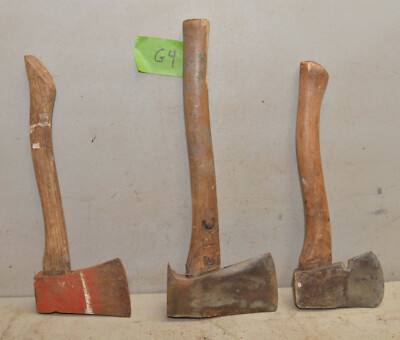 3 vintage axes Plumb camping Tommy ax True Temper