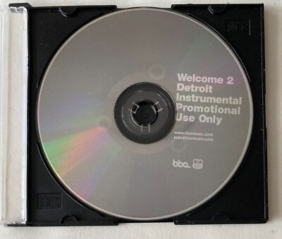 JAY DEE Welcome 2 Detroit Instrumental PROMO CD J DILLA Hip Hop Karriem Riggins