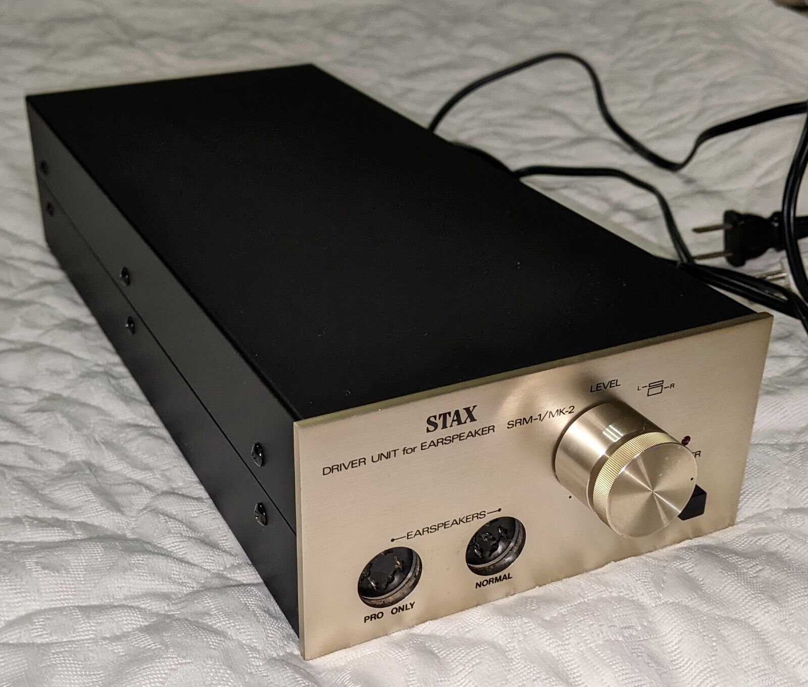 STAX SRM-3 + Lambda Nova Electrostatic Headphones | eBay STAX SRM-3 + Lambda Nova Electrostatic Headphones | eBay
