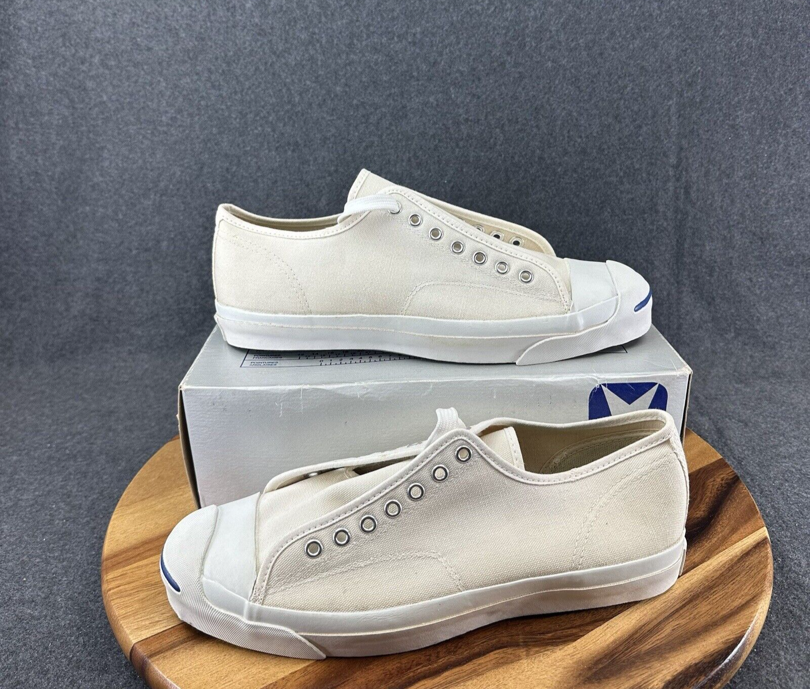 Vtg 70s Converse Jack Purcell Made In USA Tennis Shoe