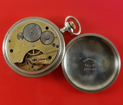 Vintage S.Burman Pocket Watch (Bristol England) 7 Jewels 16 Size S/N 87871