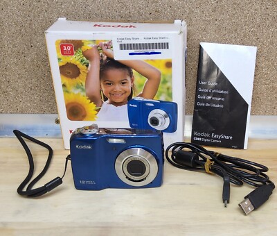 Kodak EasyShare CD82 12.4MP Digital Camera 3X Zoom LCD