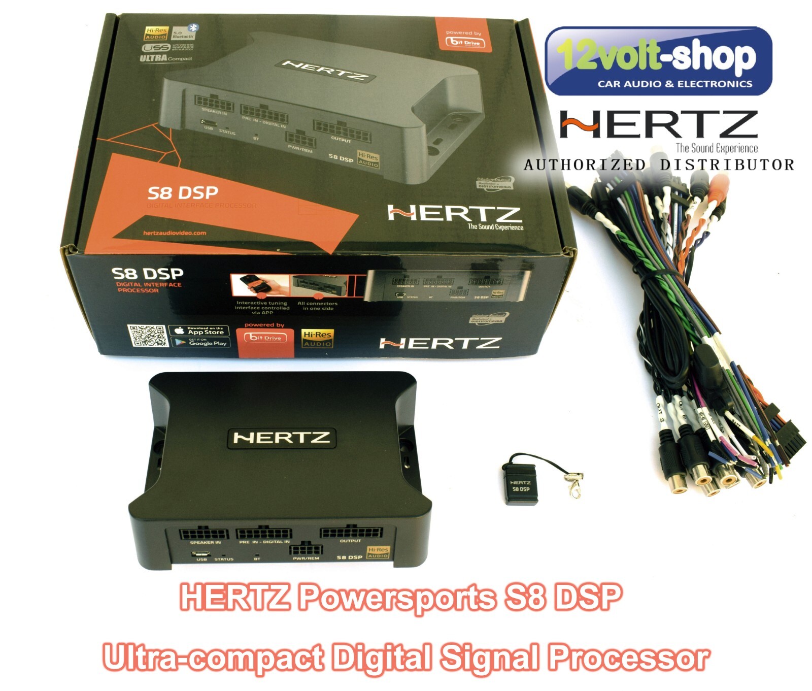 HERTZ Powersports S8 DSP Ultra-compact Digital Signal