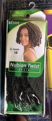Beshe Synthetic Hair Nubian Twist Braid Color 1b Ebay