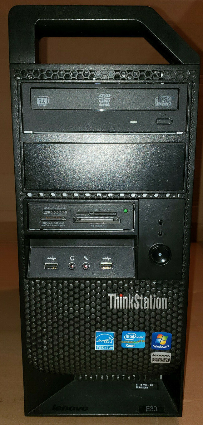 Lenovo ThinkStation E30 Workstation Xeon 3.3GHz / 8GB / NO Lenovo ThinkStation E30 Workstation Xeon 3.3GHz / 8GB / NO