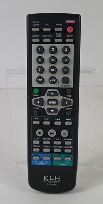 Original KLH Digital RC360H DVD Player Remote Control DVD-8350 RC360H DVD8350