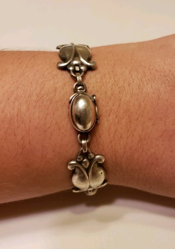 Georg Jensen Denmark Sterling Silver Bracelet No 11