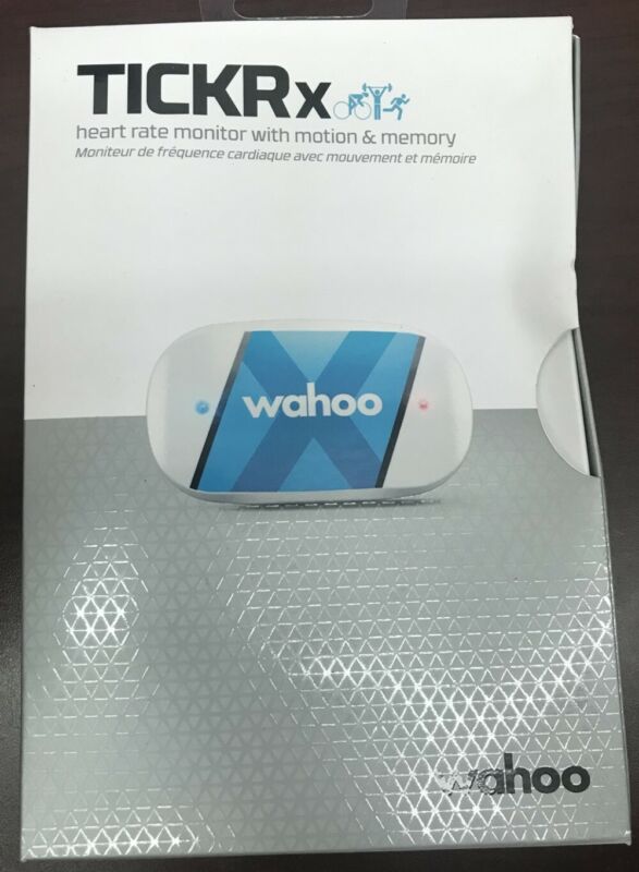 WAHOO TICKRx HEART RATE MONITOR WITH MOTION & MEMORY WFBTHR02P