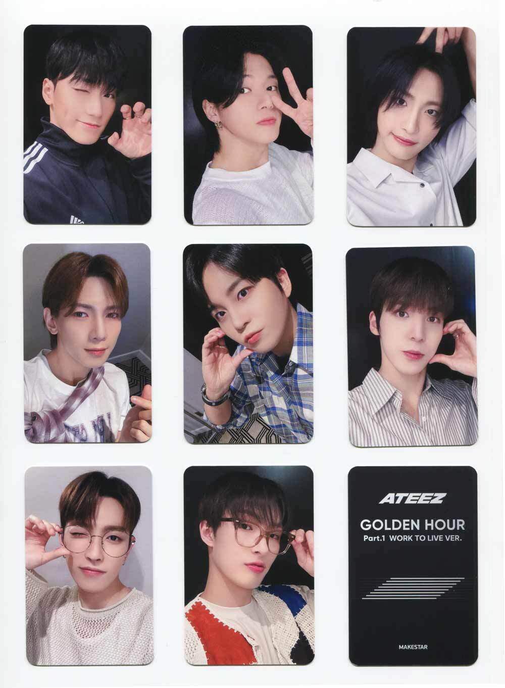 ATEEZ - GOLDEN HOUR Part.1 WORK TO LIVE VER. [MAKESTAR ATEEZ - GOLDEN HOUR Part.1 WORK TO LIVE VER. [MAKESTAR