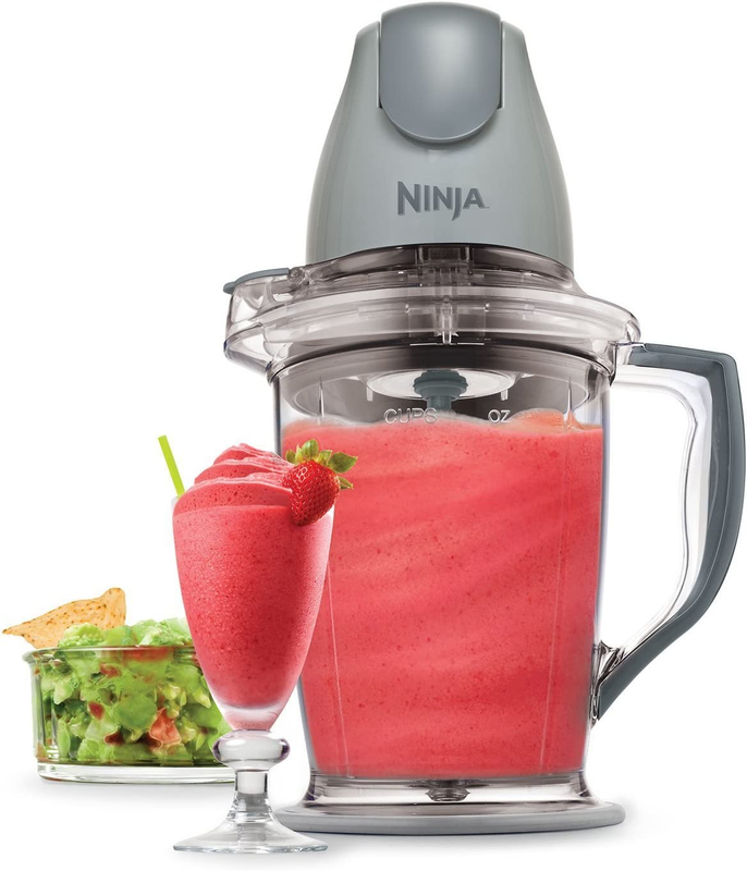Ninja QB900B Master Prep Food Processor Blender with 48 Oz Pitcher & 16 Oz Chopp