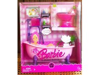 barbie dream house furniture gift set