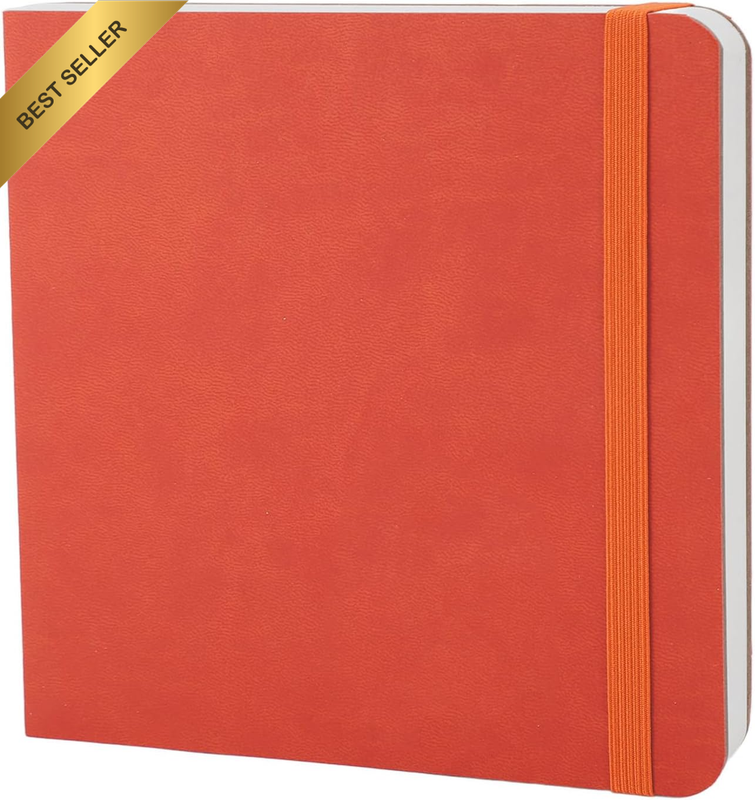 Watercolor Sketchbook, 30 Sheets 300GSM, 15X15Cm, Textured Painting Paper for Da