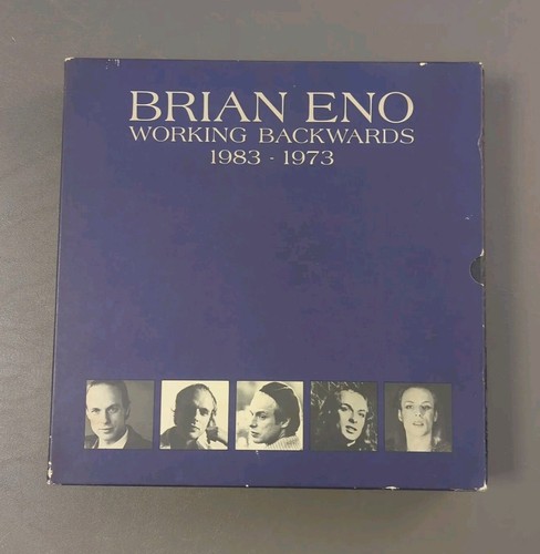 Brian Eno 2LD 「For All Mankind」Special Eno Box II: Vocals by Brian Eno (CD, Oct-1993, 3 Discs