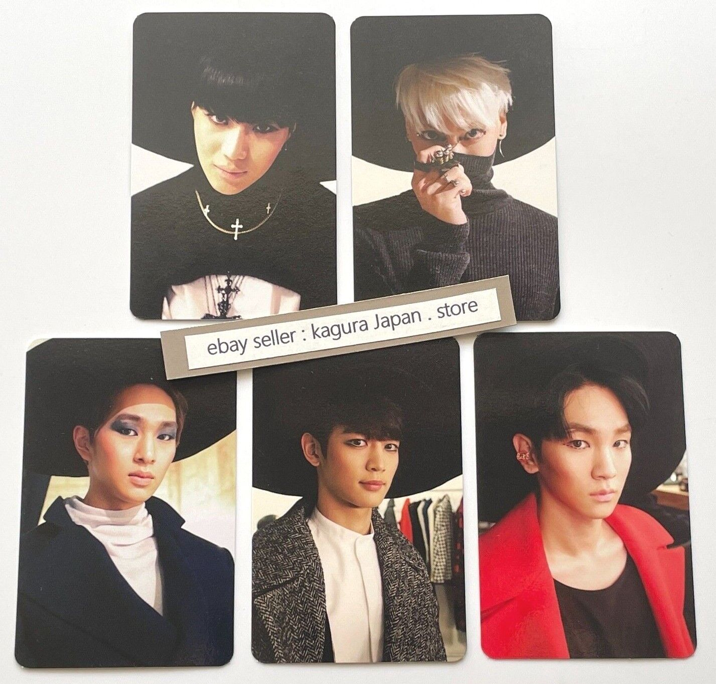 SHINee Everybody Official Photocard Photo card PC 5th Mini SHINee Everybody Official Photocard Photo card PC 5th Mini