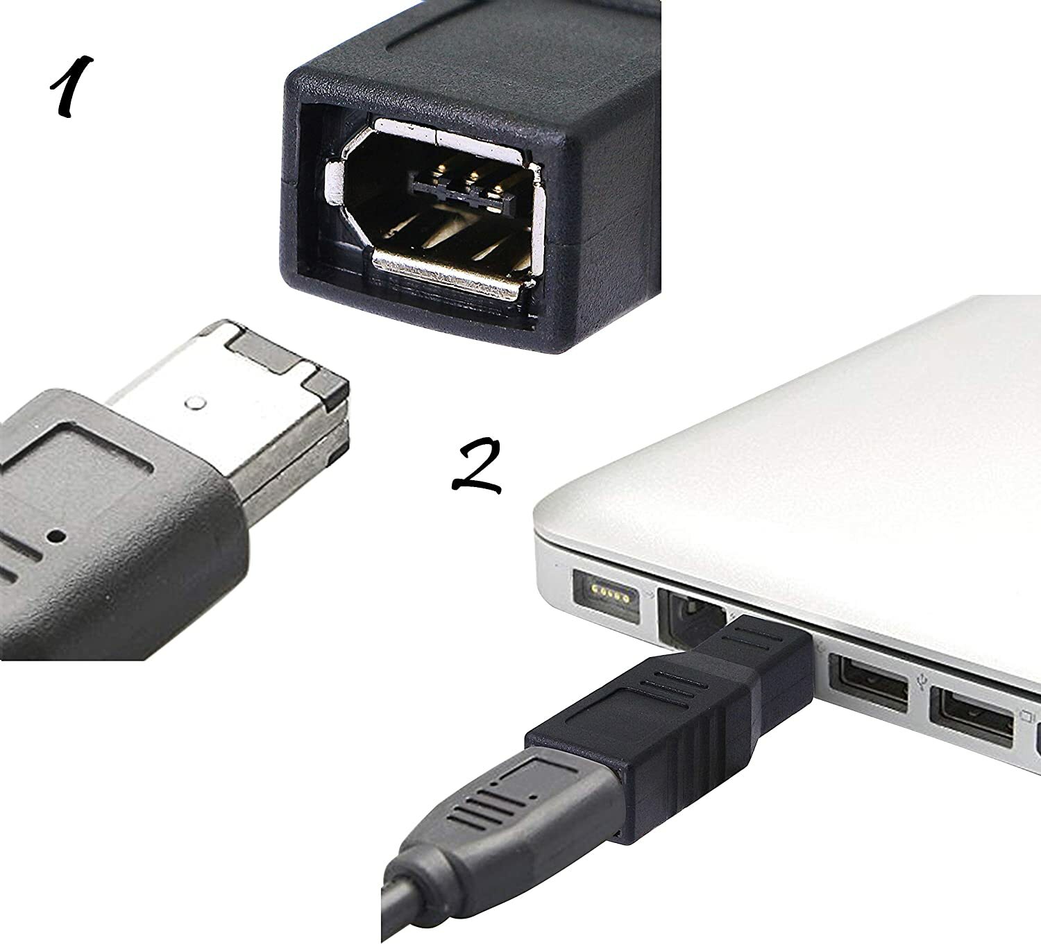 IEEE1394 6 PIN Female to 9 PIN Male Converter Firewire 400 TO 800 Adapter eBay