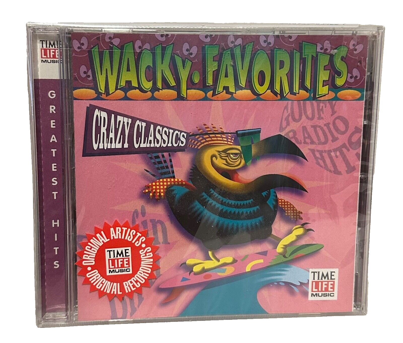 福袋・半額ポスター - クリーニング屋さん専用の通 TIME LIFE MUSIC cd WACKY FAVORITES Crazy Classics NEW 洋楽