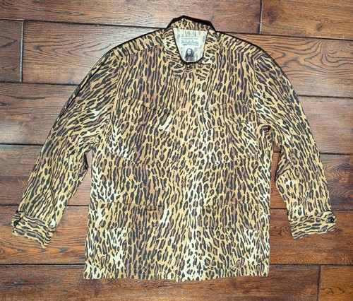 ジャケット・アウター CIVARIZE Leopard Pattern Design Shirt Wacko Maria Leopard Print Short Sleeve Shirt | eBay
