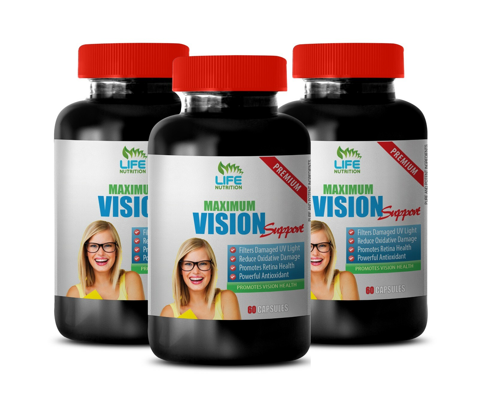 antioxidant enzyme - MAX EYE VISION HEALTH - lutein bilberry