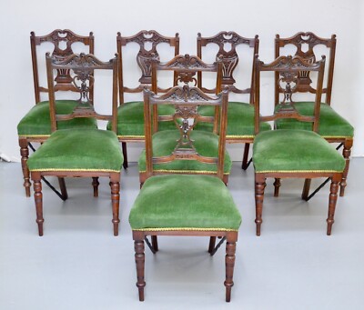 second hand queen anne chairs