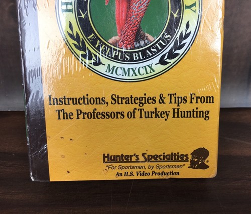 HS Strut University Turkey Hunter VHS Volume 1 Model #20055 Sportsman Training