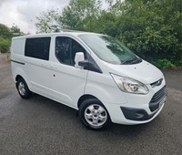 2017 Crewcab Transit Custom 2.0 TDCi 130ps Low Roof D/Cab Limited Van