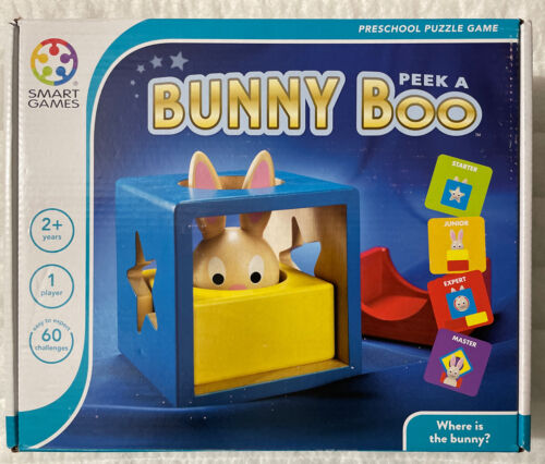 SmartGames Bunny Peek A Boo STEM Building Game For Ages 2+ New...