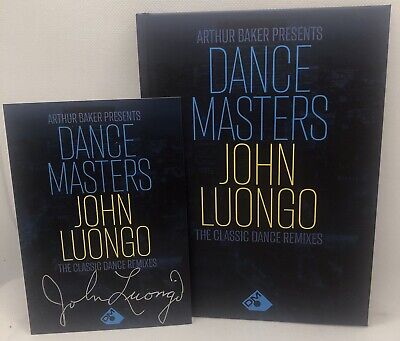 Arthur Baker Presents Dance Masters John Luongo 4CD Limited Signed Edition 2023