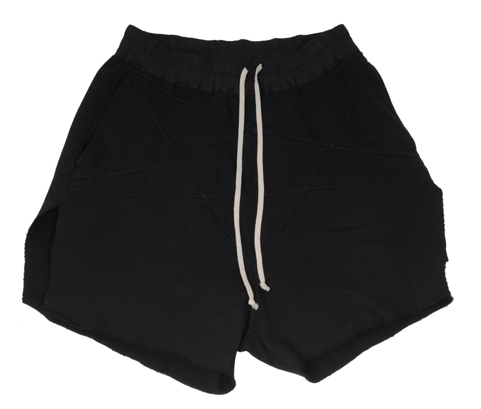 Rick Owens Men Pentagram Pod Shorts Size 52 XL Black Cotton Rick Owens Men Pentagram Pod Shorts Size 52 XL Black Cotton