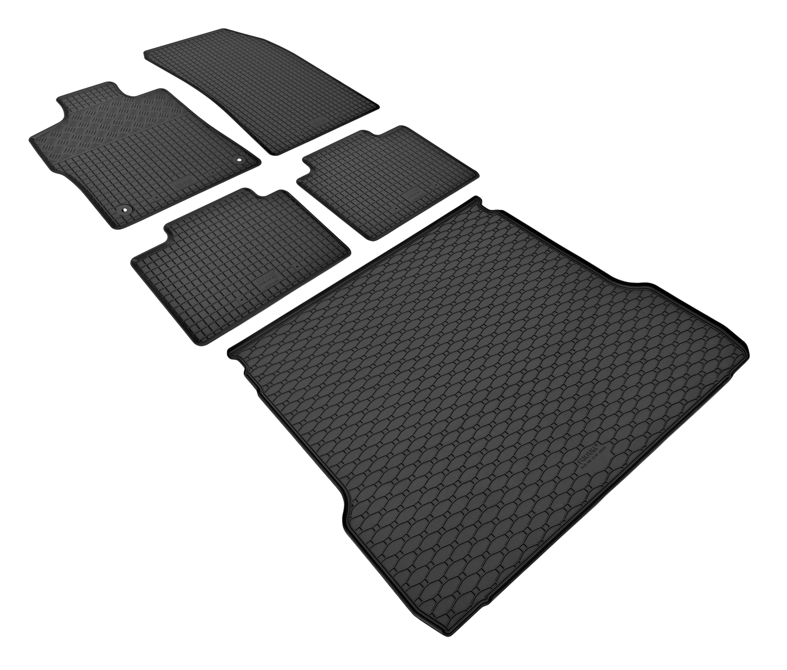 Gummifußmatten und Kofferraumwanne passend für Opel Astra L Sports Tourer ab 202